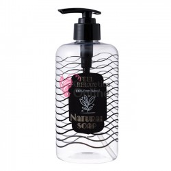 Recipient din plastic cu pompita pentru sapun lichid, 500 ml, art MJ 1216394